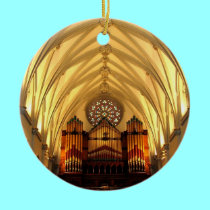 St. Joseph's Cathedral - Choir Loft / Organ Pipes ornaments