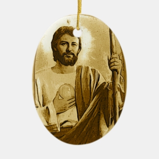 St. Jude Christmas Ornament