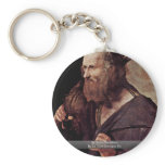 St. Jude Thaddeus, By La Tour Georges De Keychain