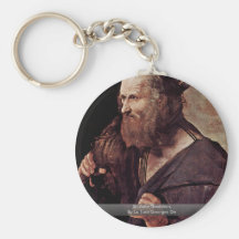 St. Jude Thaddeus, By La Tour Georges De Keychain