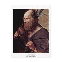 St. Jude Thaddeus, By La Tour Georges De Postcards
