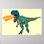 St Judeasaurus Rex by Steve Miller Posters