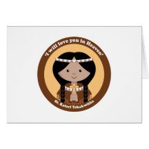 St. Kateri Tekakwitha Greeting Cards