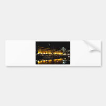 St Katherines Dock London night View Bumper Sticker