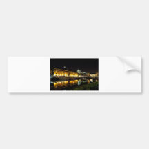 St Katherines Dock London night View Bumper Stickers