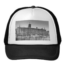 St Katherine's Dock London sketch Hats