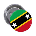St Kitts and Nevis Flag Buttons