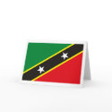 St. Kitts and Nevis Flag Greeting Card