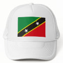 St. Kitts and Nevis Flag Hat by FlagTshirts St. Kitts and Nevis Flag Hat