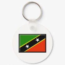 St. Kitts and Nevis Flag keychains