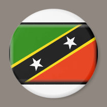 St. Kitts and Nevis Flag magnets