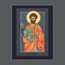 St. Longinus the Centurion Prayer Card postcards