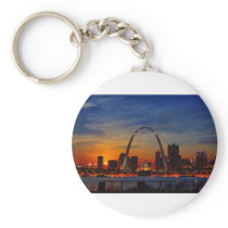St. Louis Arch 1788 Keychain