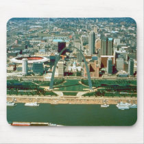 St. Louis Arch and Skyline Mousepad