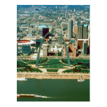St. Louis Arch and Skyline Post Cards