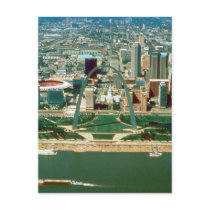 St. Louis Arch and Skyline Post Cards