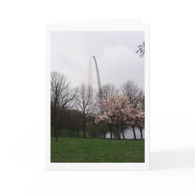 St. Louis Arch Card by stacytg