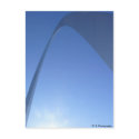 St. Louis Arch, W. B. Photography postcards
