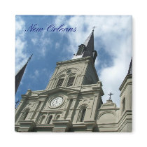 St Louis Cathedral Church in New Orleans magnets