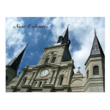 St Louis Cathedral Church in New Orleans Post Cards