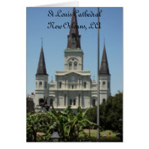 St Louis Cathedral Greeting Card