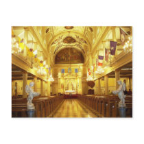 St. Louis Cathedral (interior), New Orleans, LA Postcards