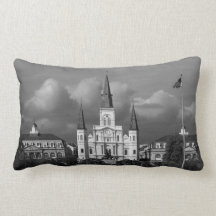 "St. Louis Cathedral" LUMBAR PILLOW