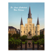 St. Louis Cathedral New Orleans Post Card