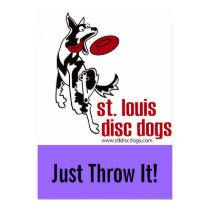 St. Louis Disc Dog Club Poster posters