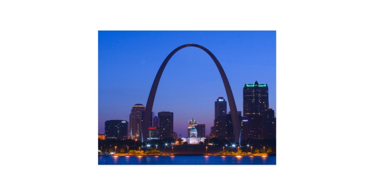 St. Louis Gateway Arch Postcard | Zazzle