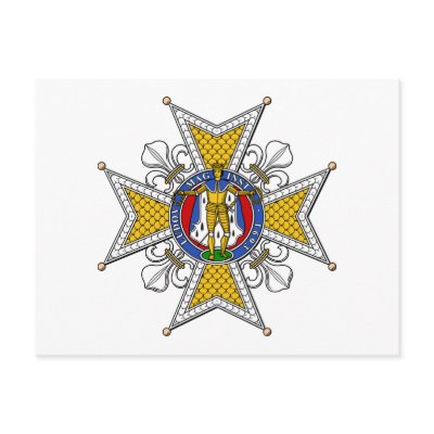 St. Louis-Grand Cross (France) Post Cards by FlagTshirts