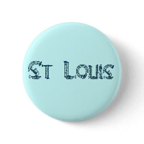 st louis instrument text pinback button