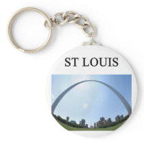 ST LOUIS missouri arch Keychain