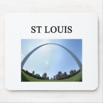 ST LOUIS missouri arch Mousepad