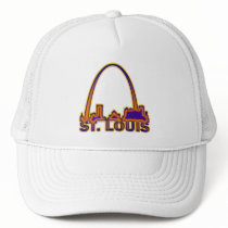 ST. LOUIS, MISSOURI TRUCKER HAT