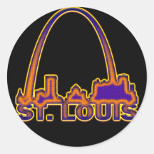 ST. LOUIS, MISSOURI STICKER