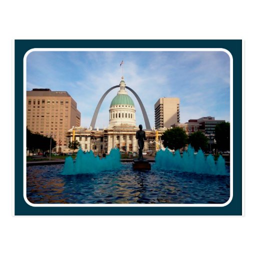 St Louis, MO Arch Postcard | Zazzle