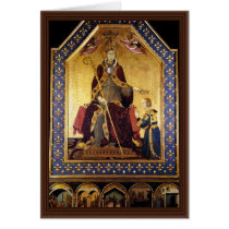 St. Louis Of Toulouse Crowned His Brother Robert Greeting Cards