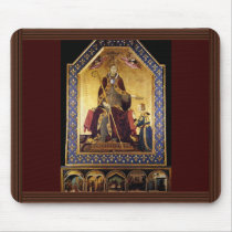 St. Louis Of Toulouse Crowned His Brother Robert Mousepad