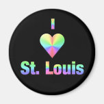 St. Louis -- Pastels Magnet