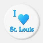 St. Louis -- Sky Blue Refrigerator Magnets