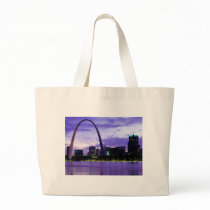 St. Louis Skyline Tote Bags