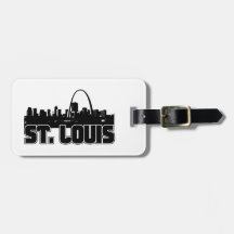 St. Louis Skyline Bag Tags