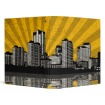 St. Louis Skyline Binder (yellow - detail)