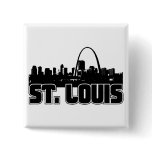 St Louis Skyline Pin
