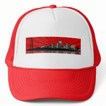 St. Louis Skyline Hat (red)