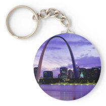 St. Louis Skyline Keychain