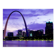 St. Louis Skyline Post Card