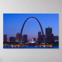 St. Louis Skyline Posters