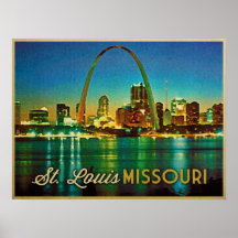 St. Louis Skyline Posters